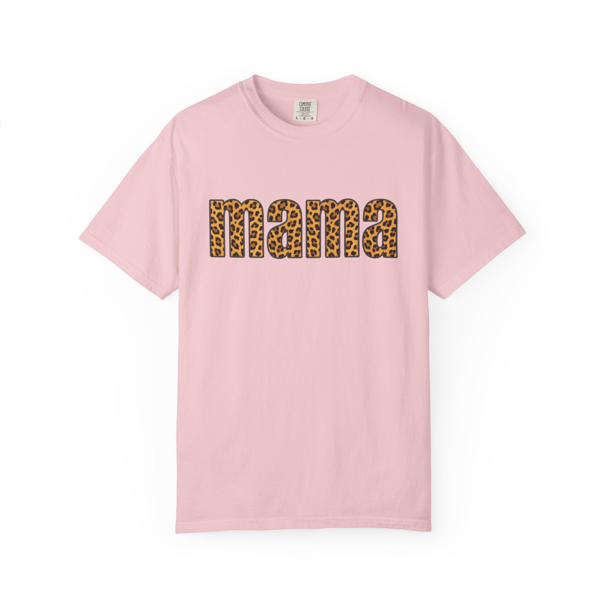 Mama Leopard Print Tee