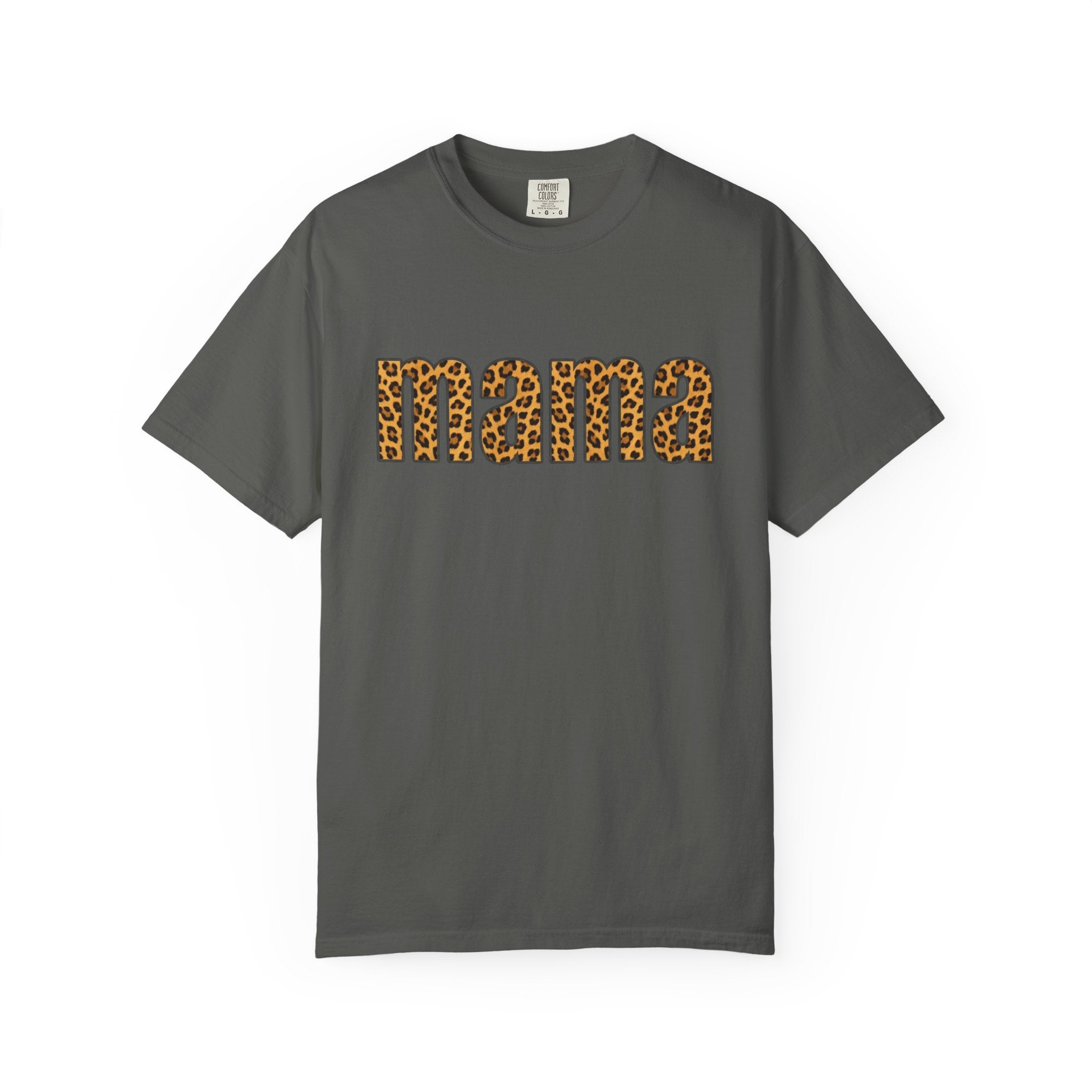 Mama Leopard Print Tee