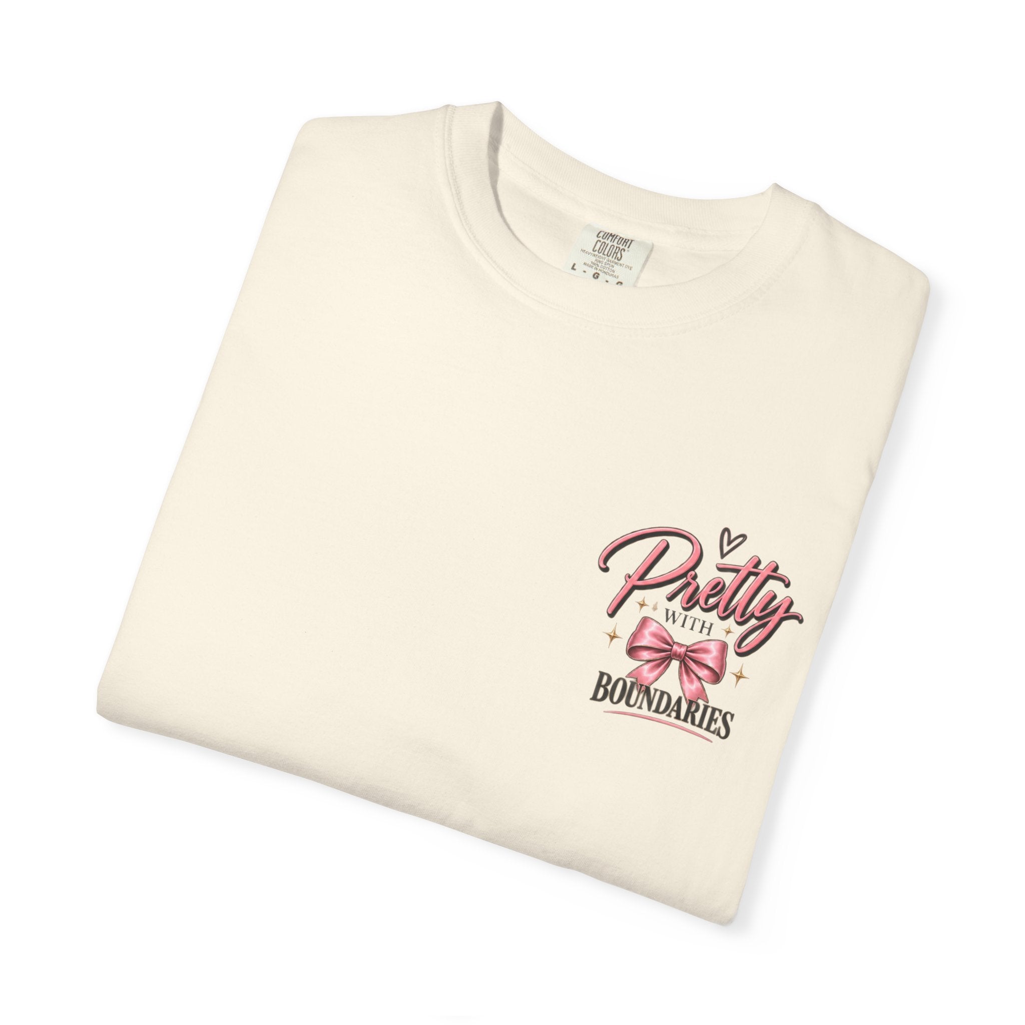 Pretty with boundaries Tee