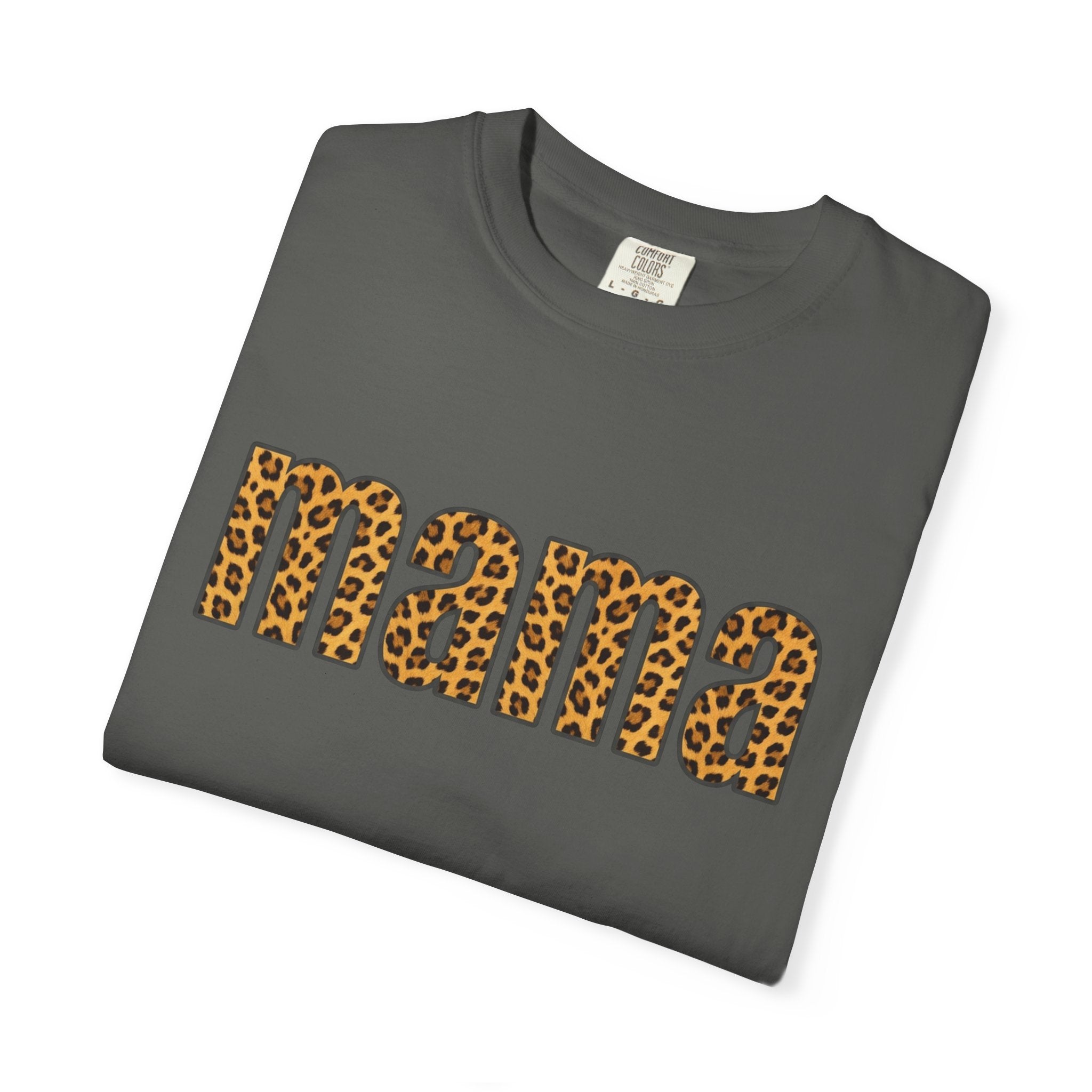 Mama Leopard Print Tee
