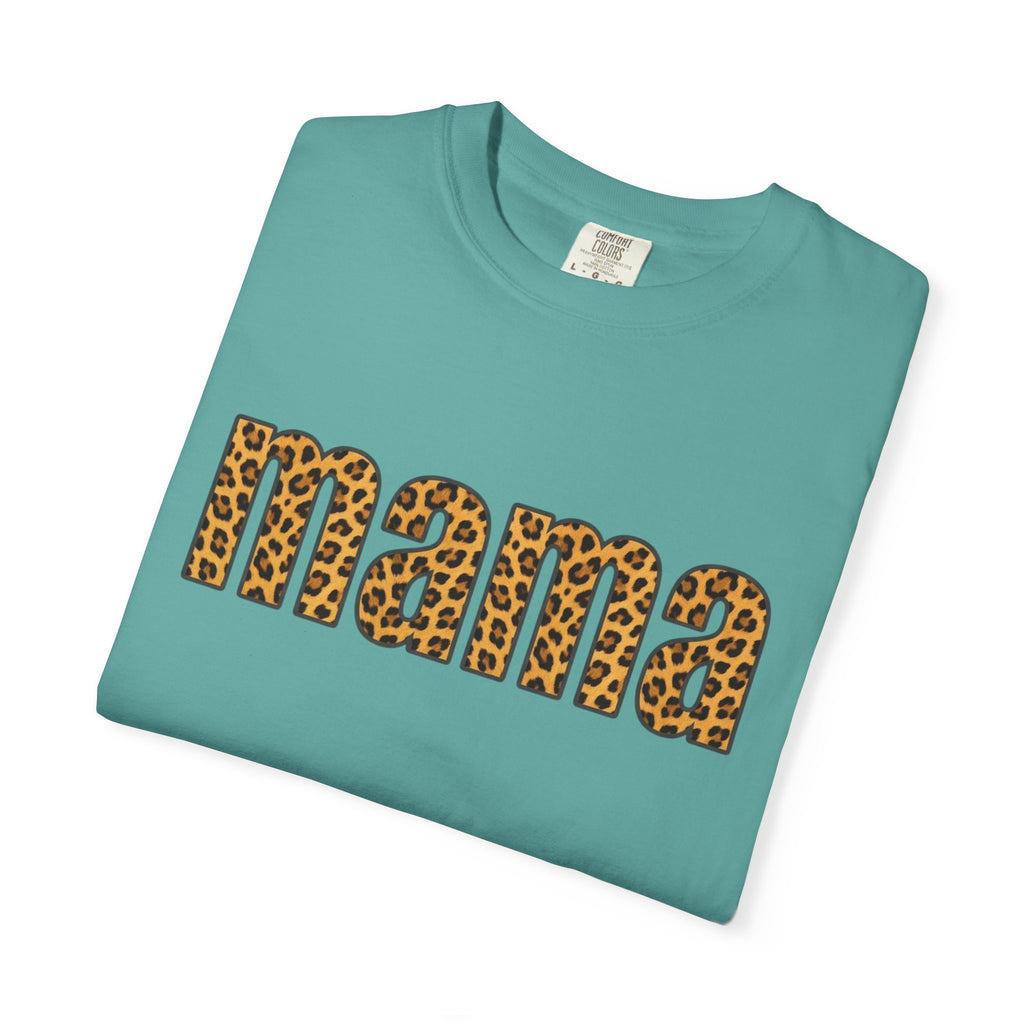 Mama Leopard Print Tee