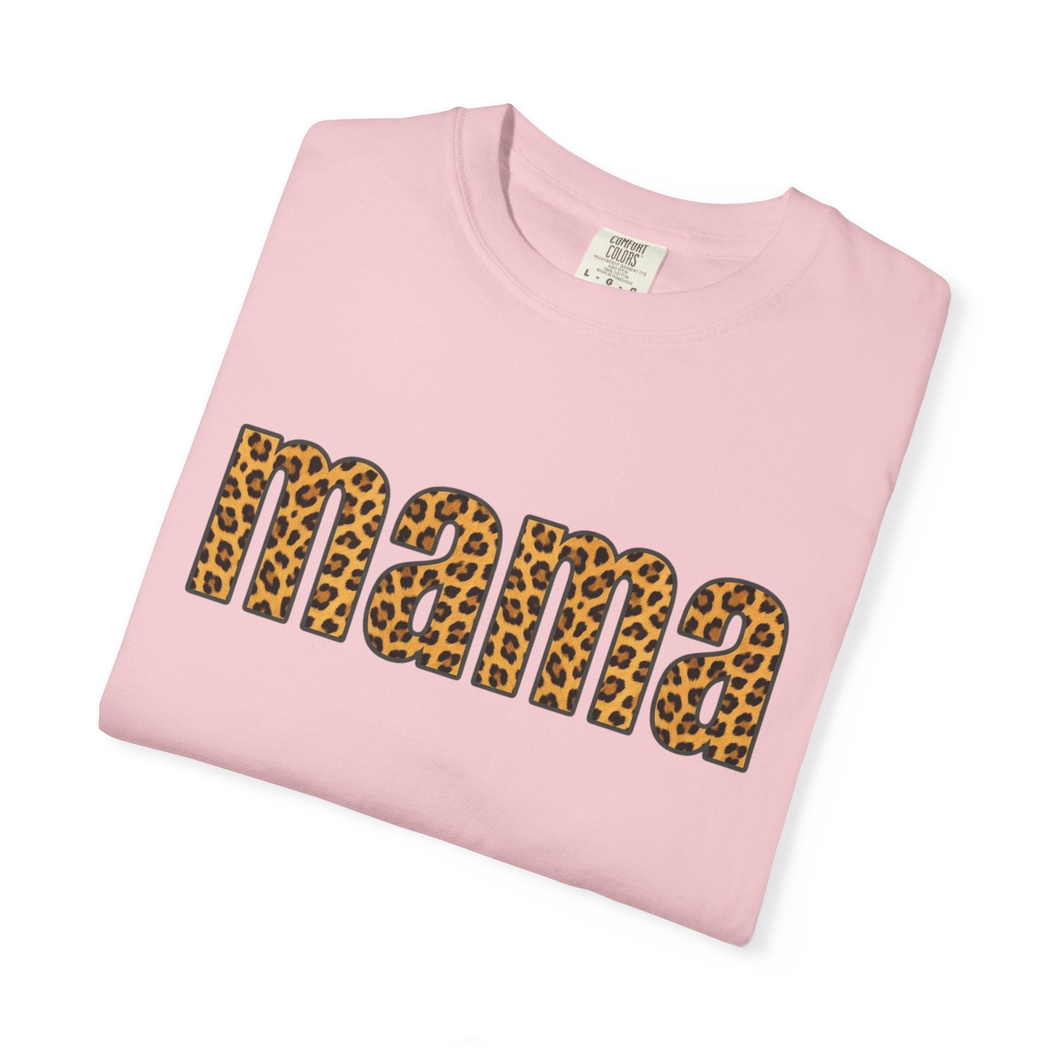 Mama Leopard Print Tee