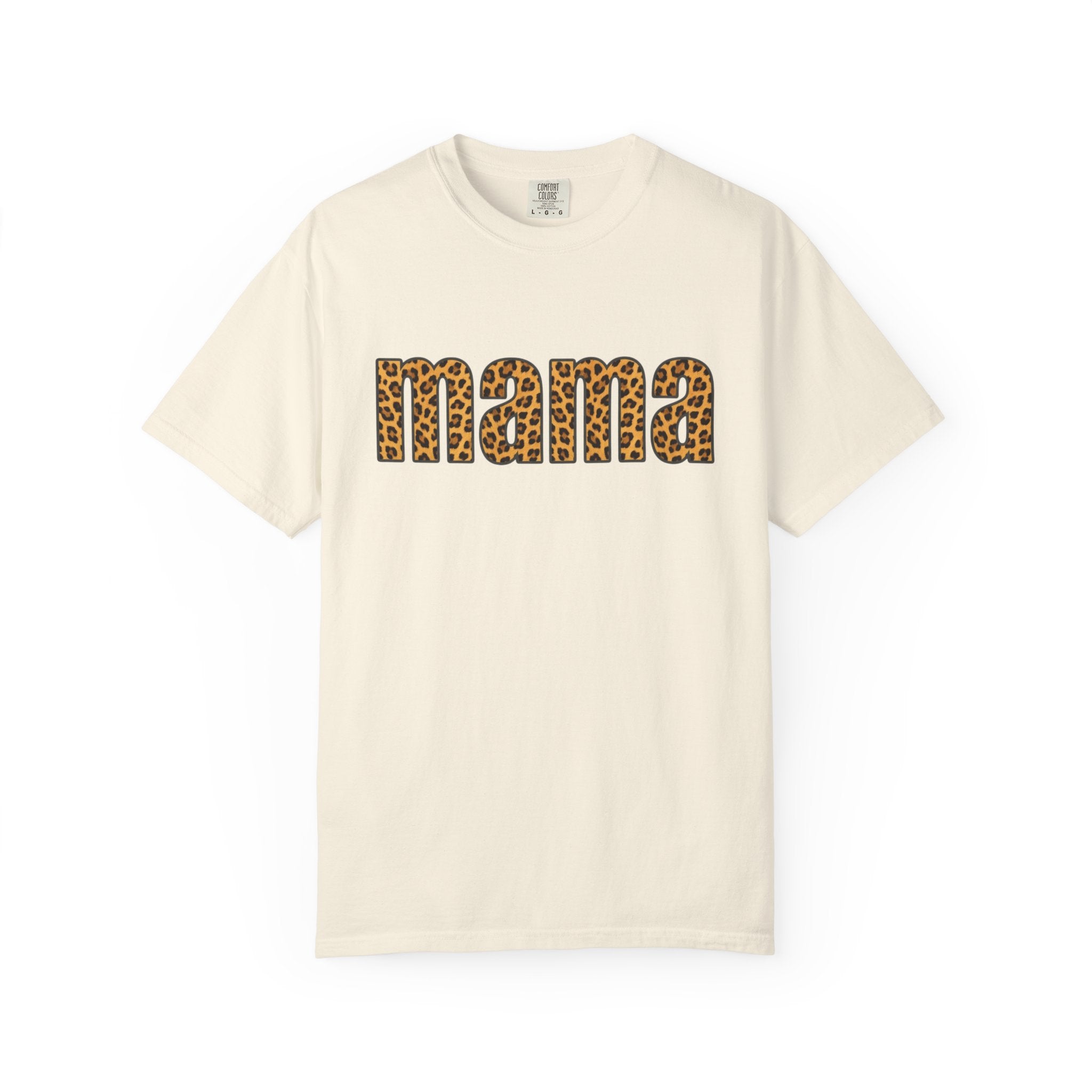Mama Leopard Print Tee