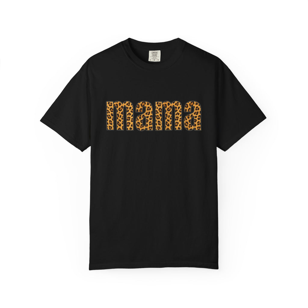 Mama Leopard Print Tee