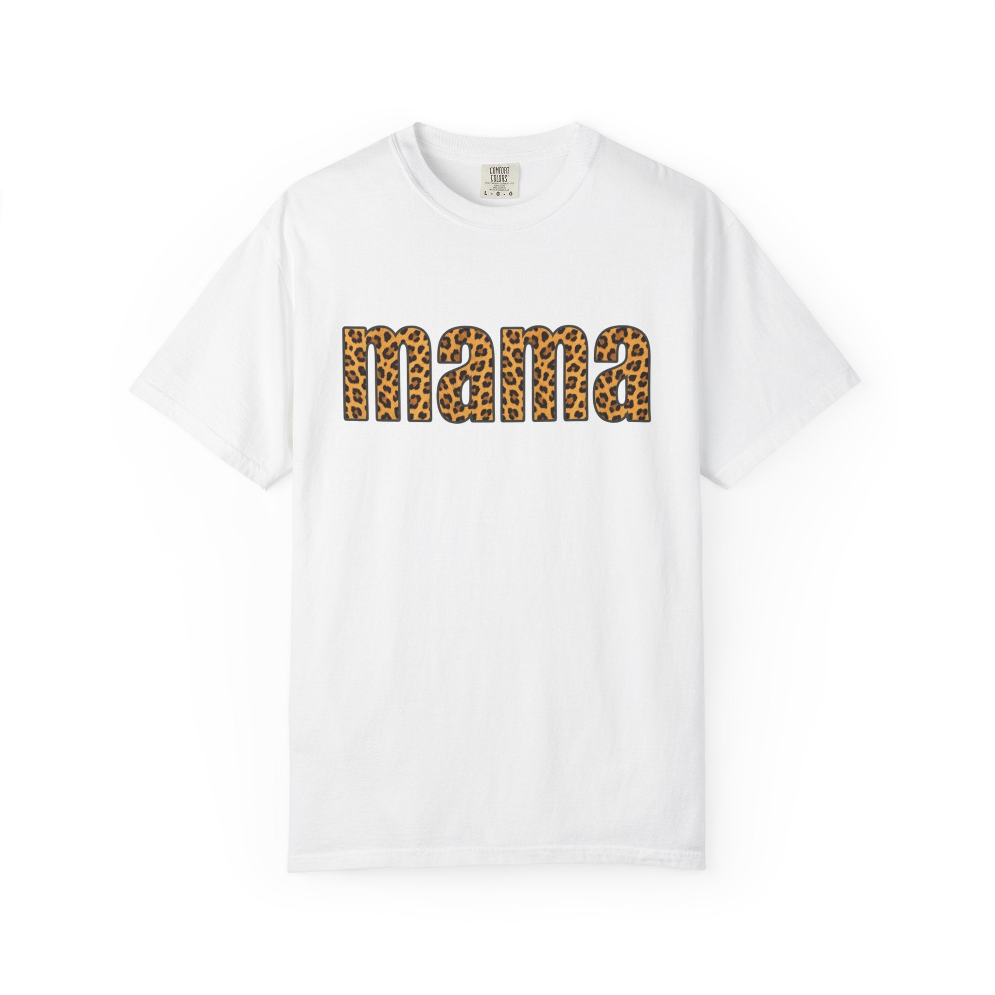 Mama Leopard Print Tee