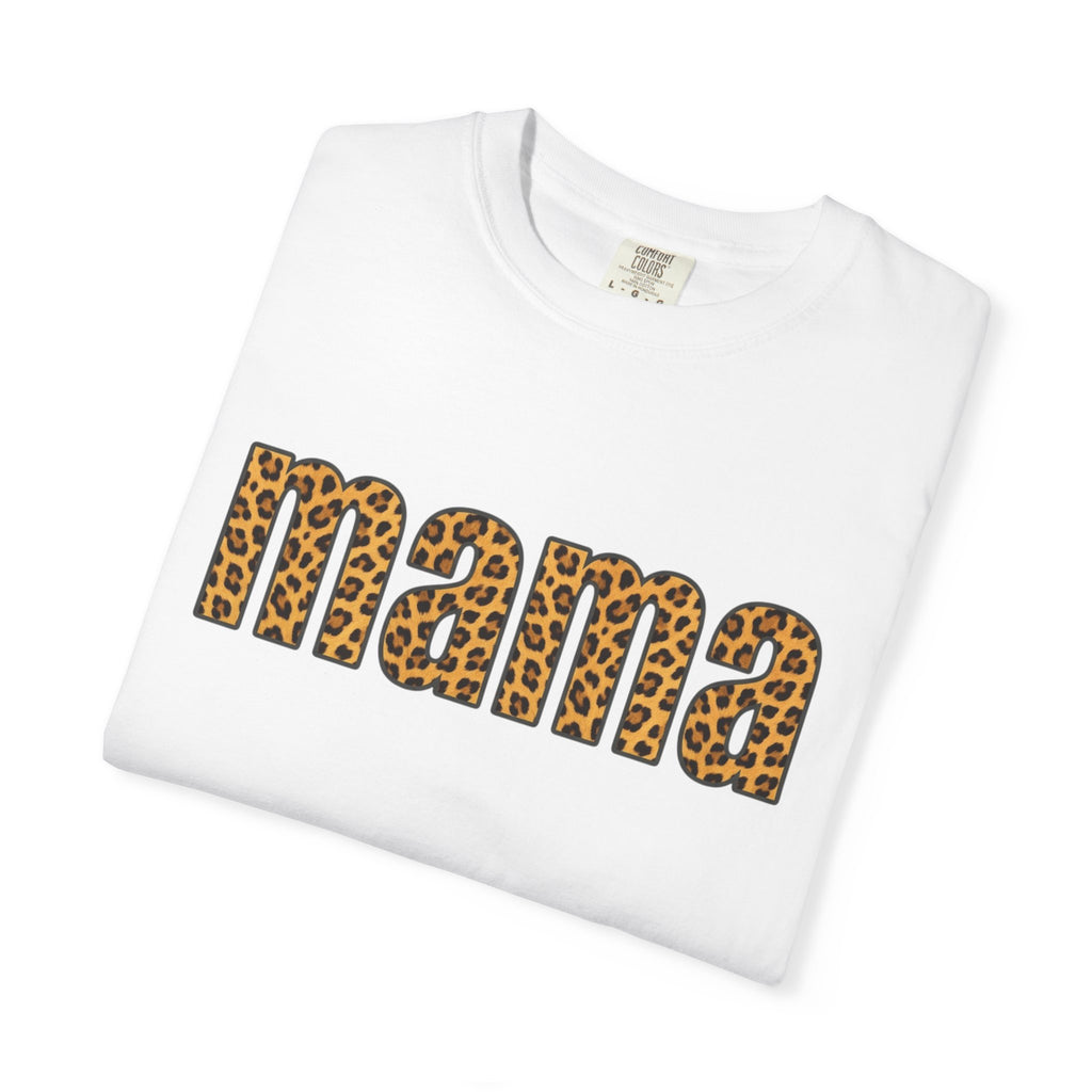Mama Leopard Print Tee