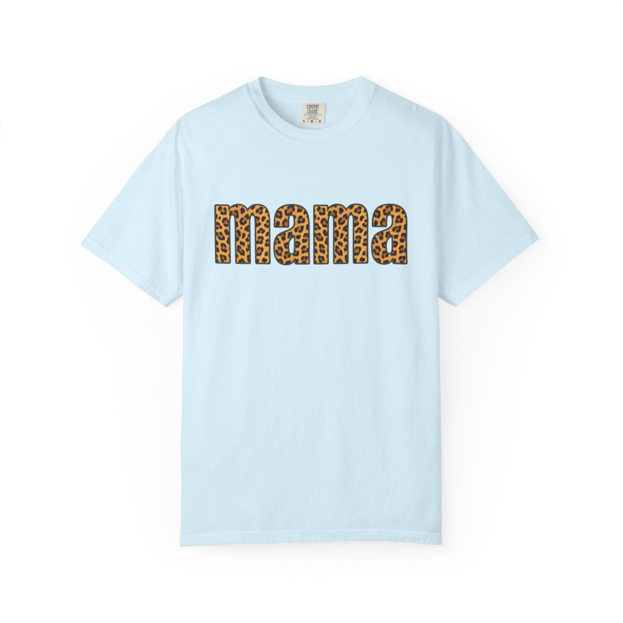 Mama Leopard Print Tee