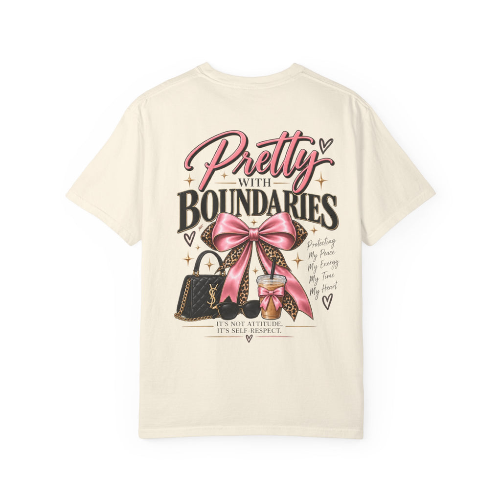 Pretty with boundaries Tee