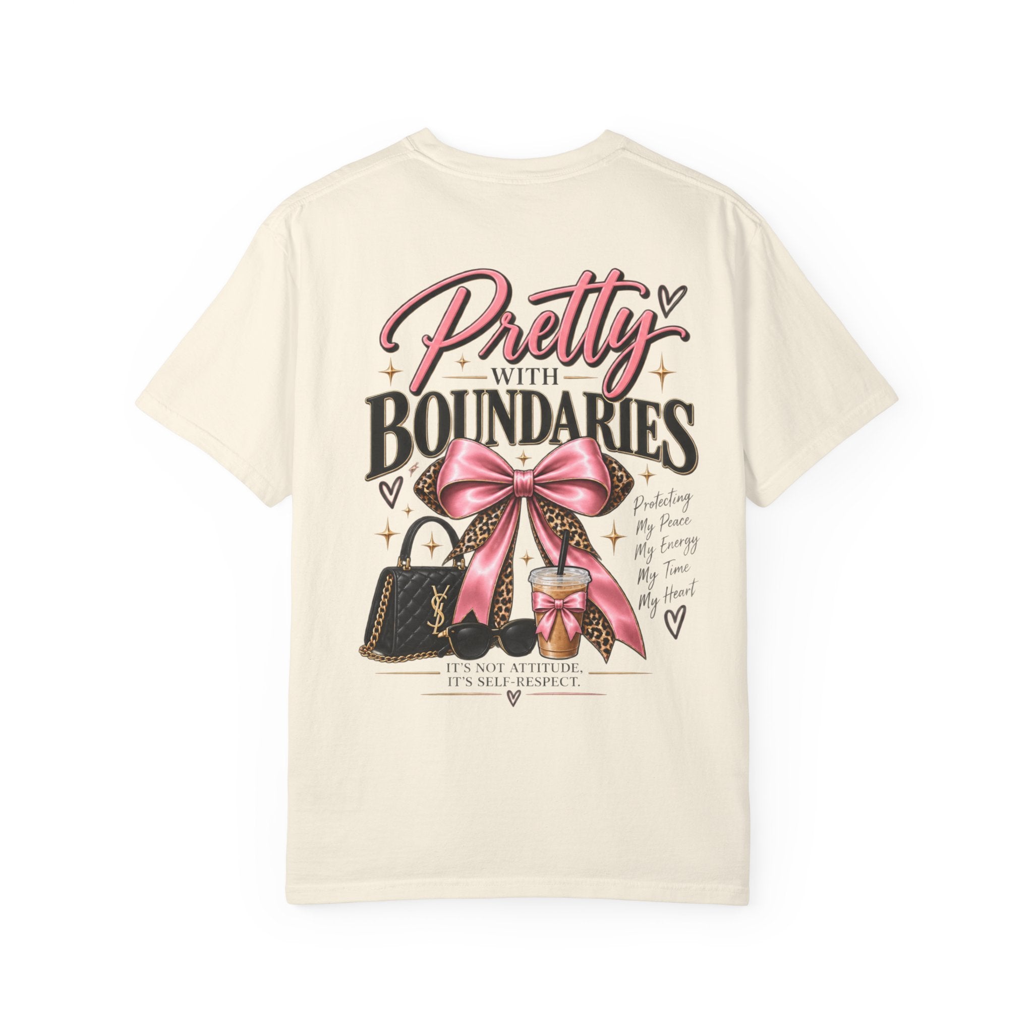 Pretty with boundaries Tee