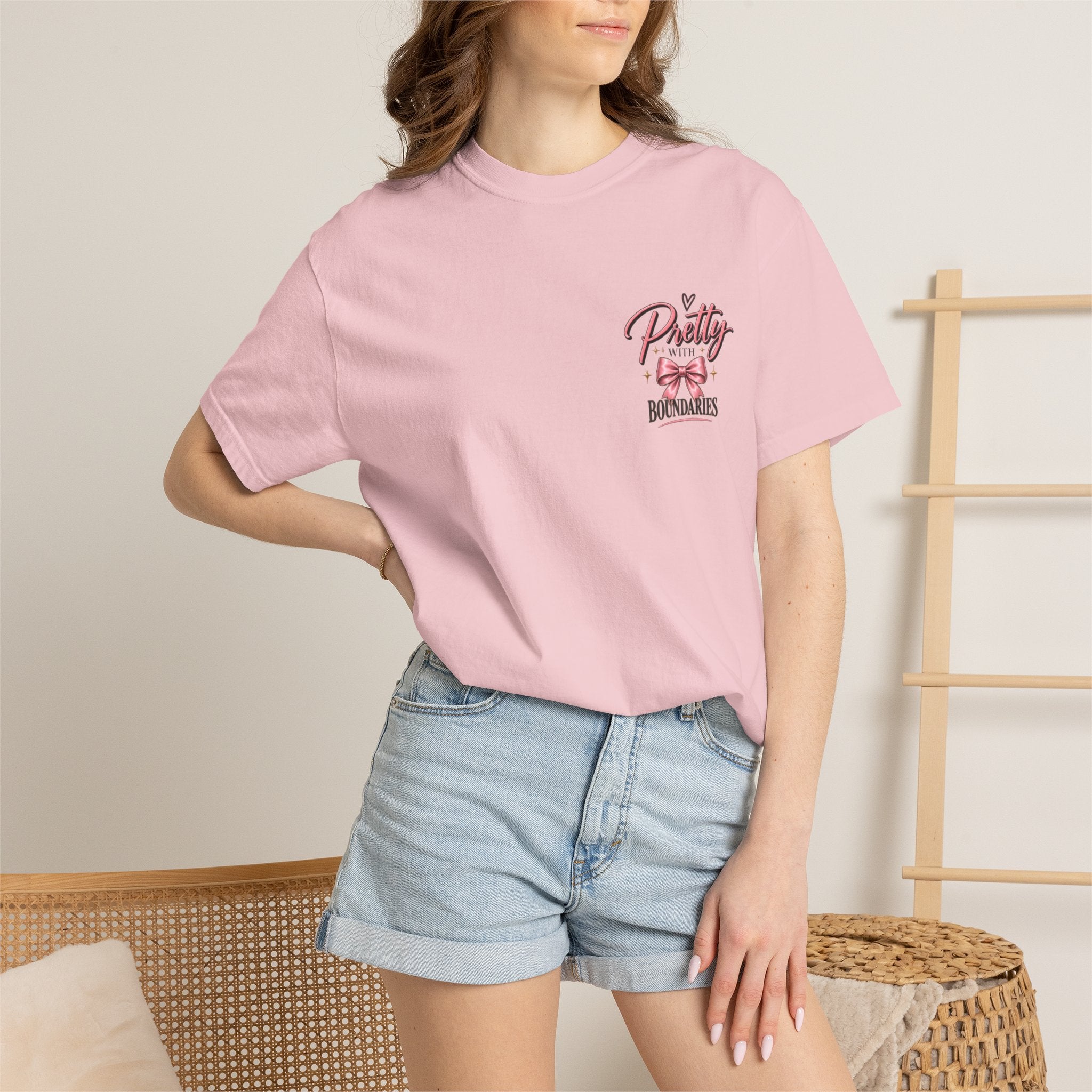 Pretty with boundaries Tee