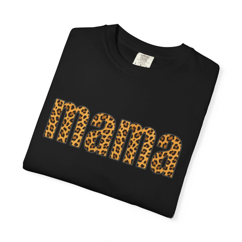 Mama Leopard Print Tee