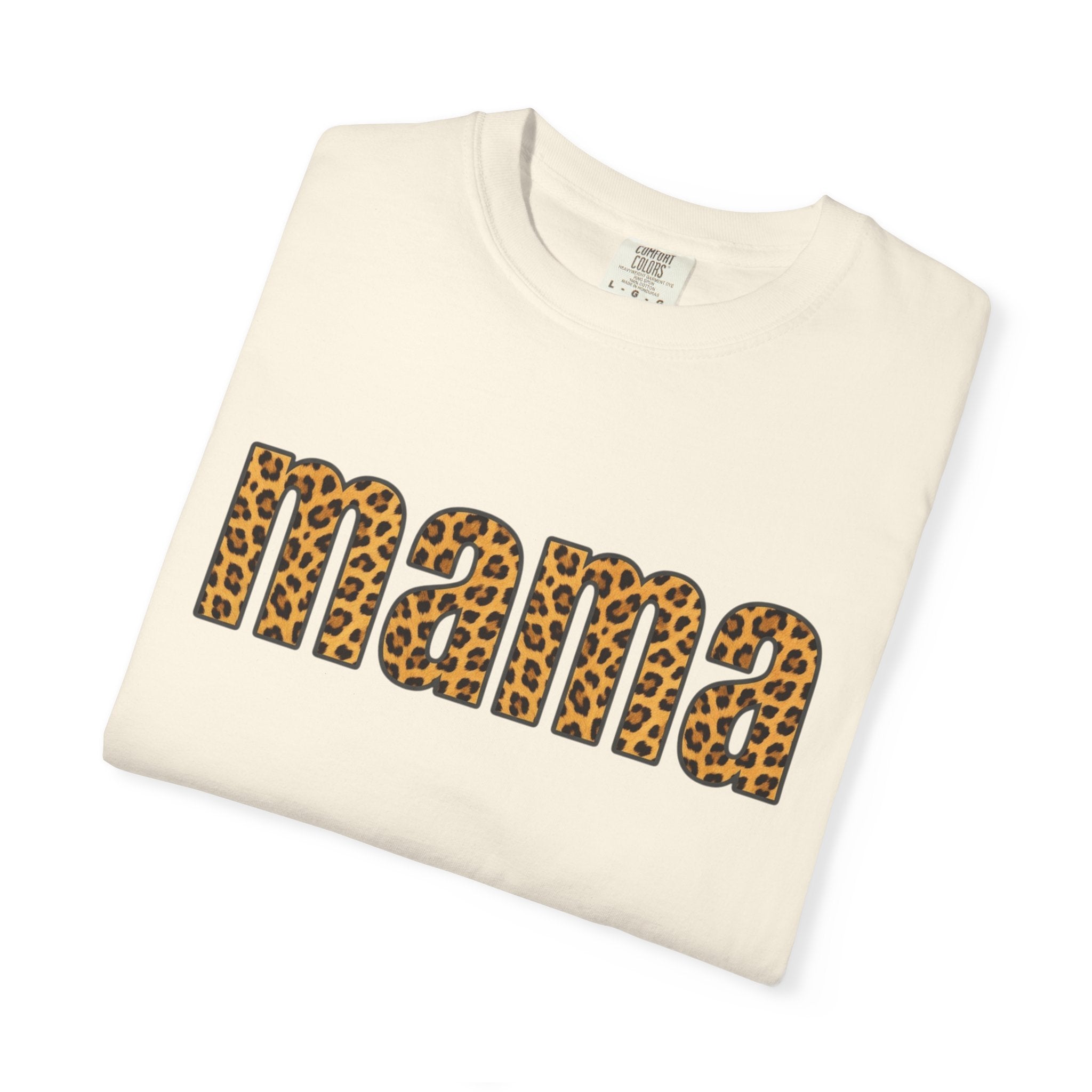 Mama Leopard Print Tee